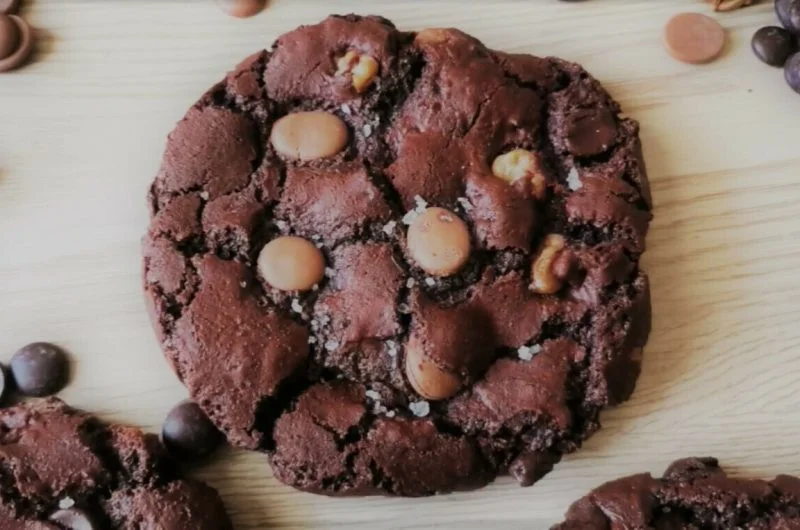 Gâteaux avec des pépites de chocolat