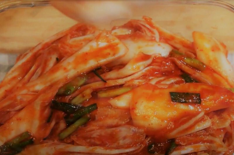 Kimchi frais coréen
