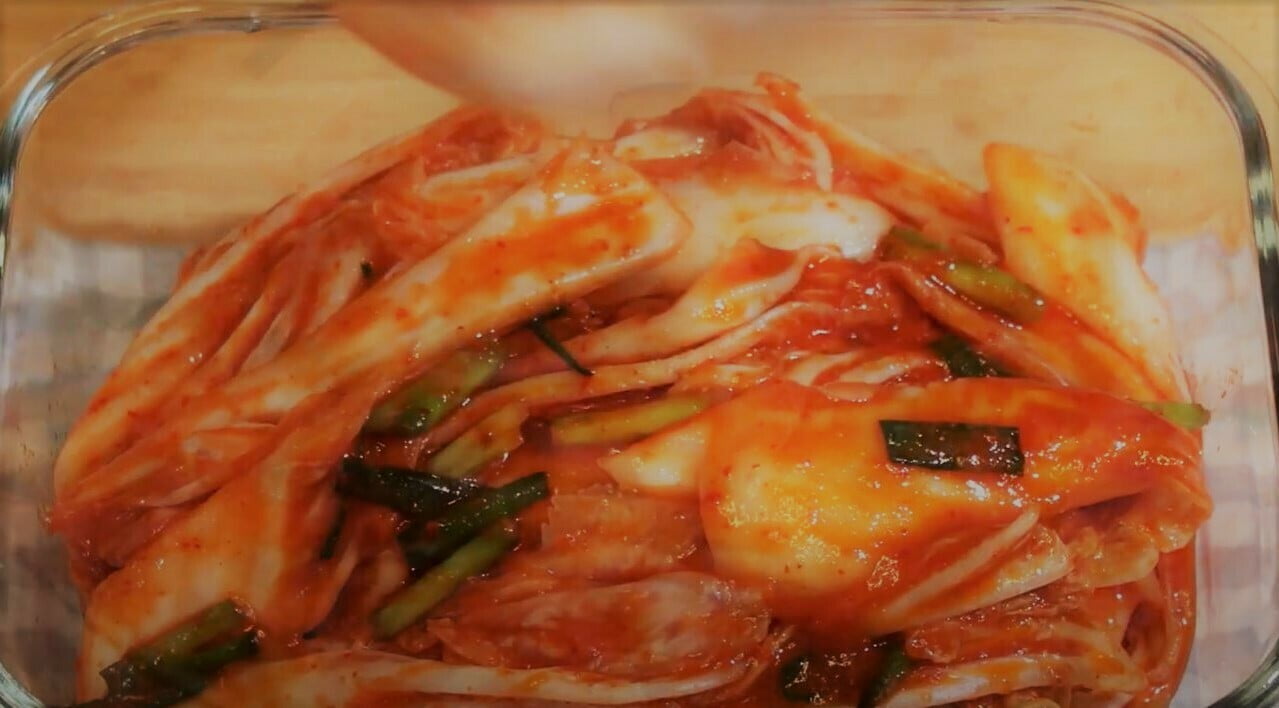 Kimchi frais coréen