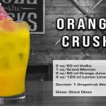 Le cocktail Orange Crush