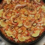 Paella au fruits de mer
