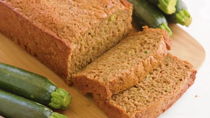 Pain sain aux courgettes