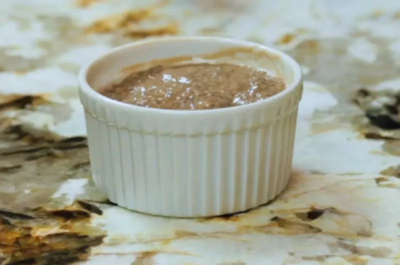 Pudding au chocolat et au chia (compatible avec le céto)