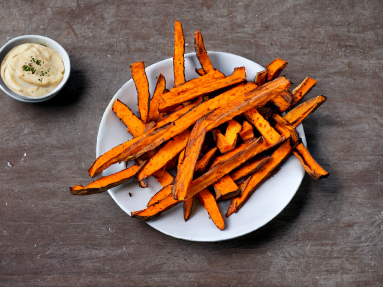 Frites de patates douces