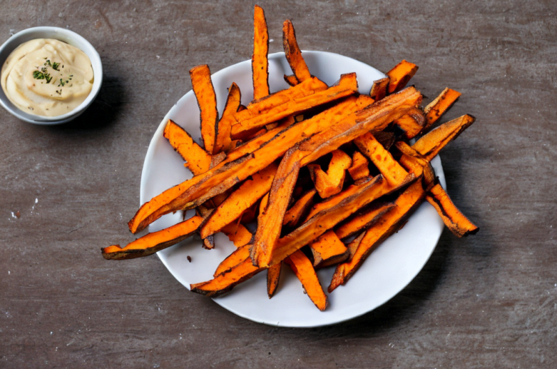 Frites de patates douces