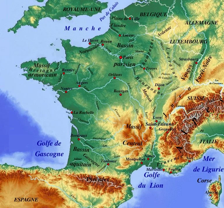 Carte de France