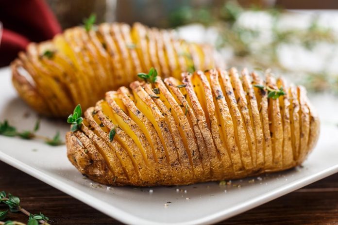 Pommes de terre Hasselback