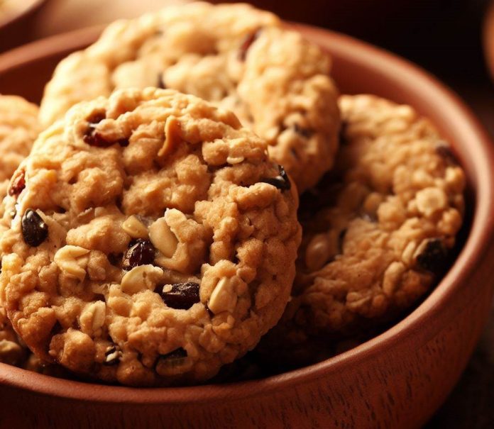 Biscuits d'avoine avec raisins sec