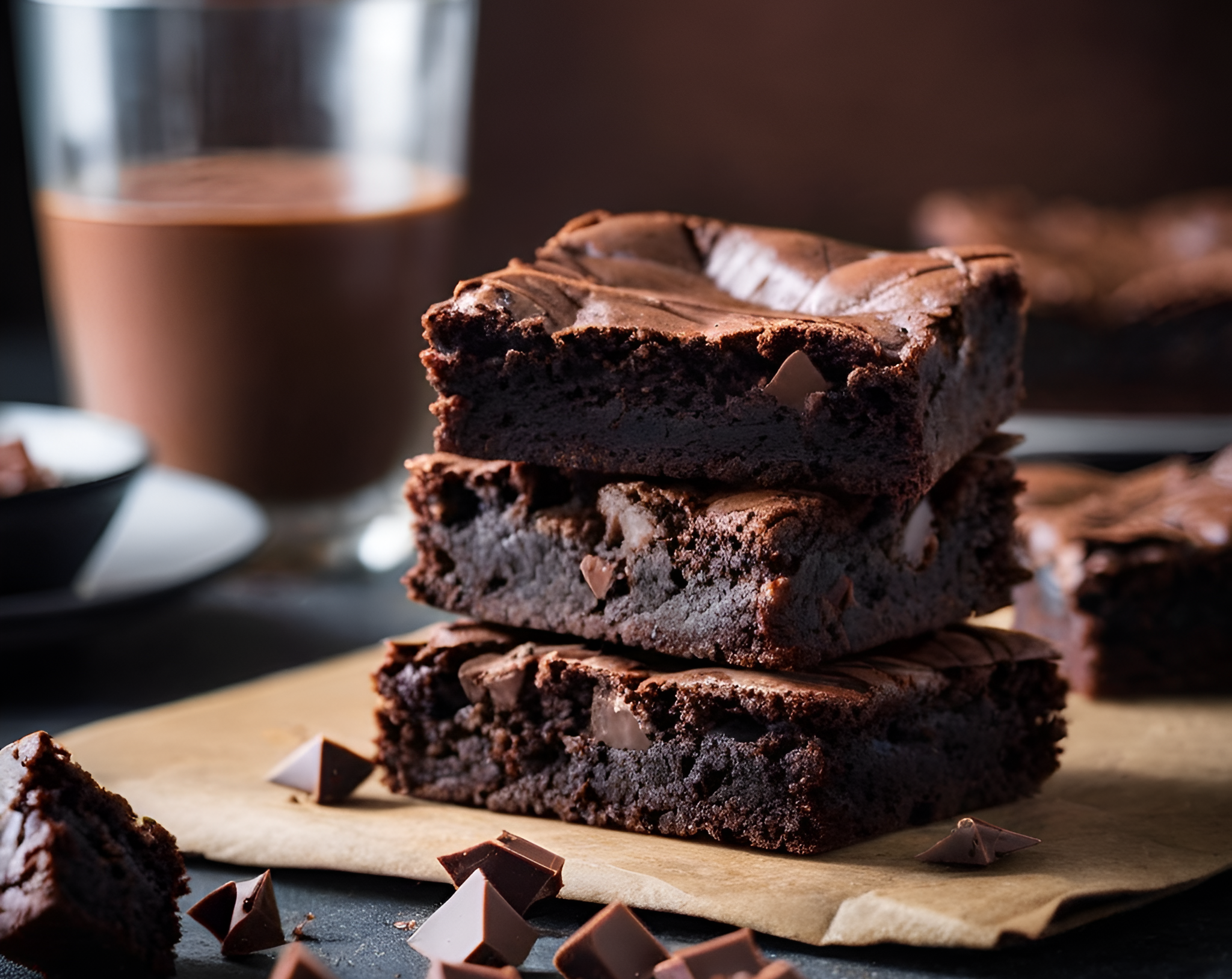 Brownies au chocolat