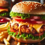 Burger de poulet