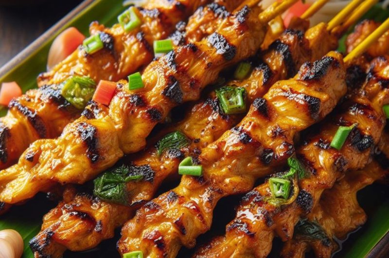 Satay de poulet