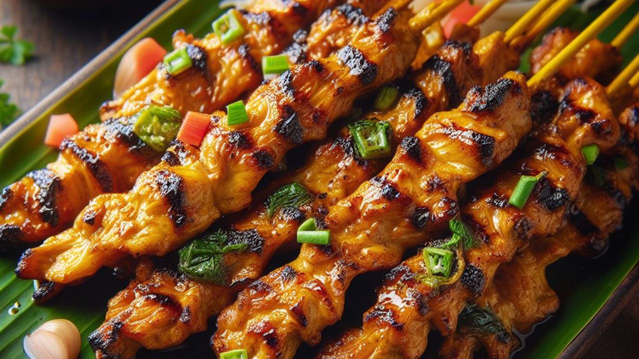 Satay de poulet