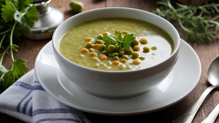 Soupe aux pois casses