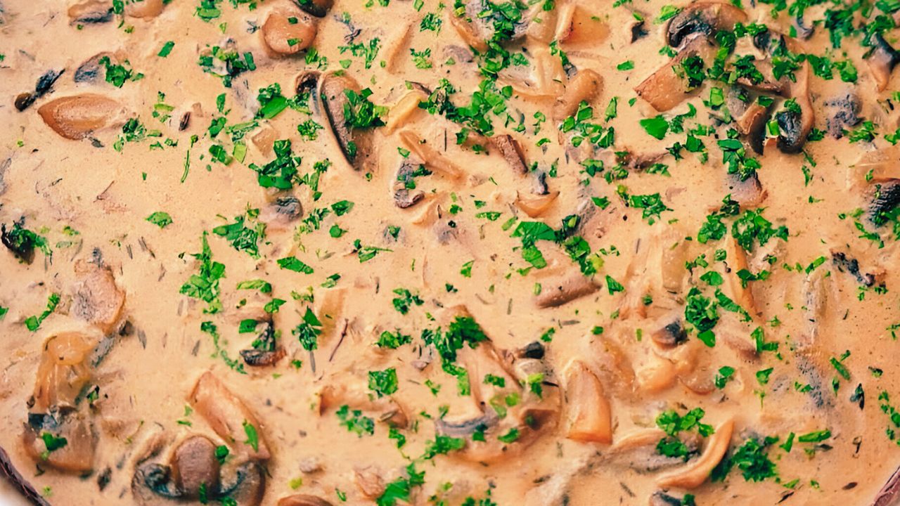 Sauce aux champignons