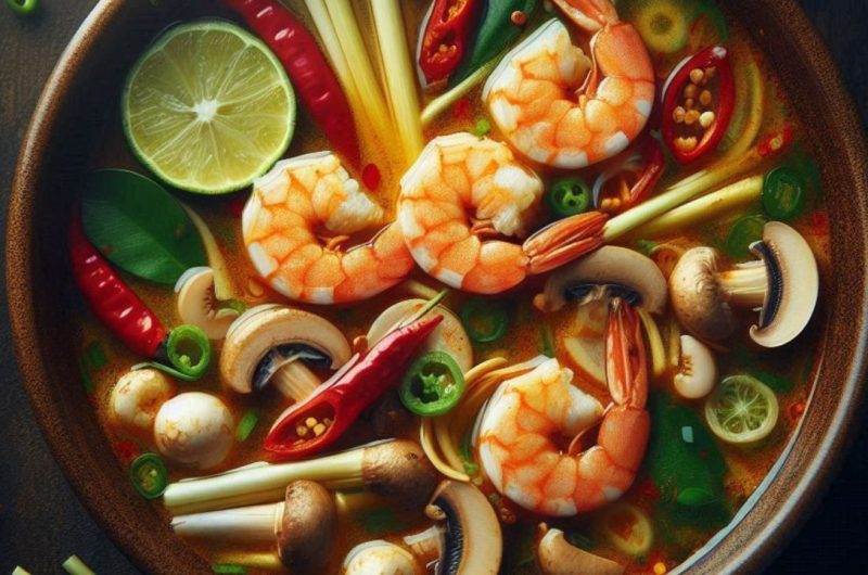 Soupe Tom Yum (Tom Yum Goong)