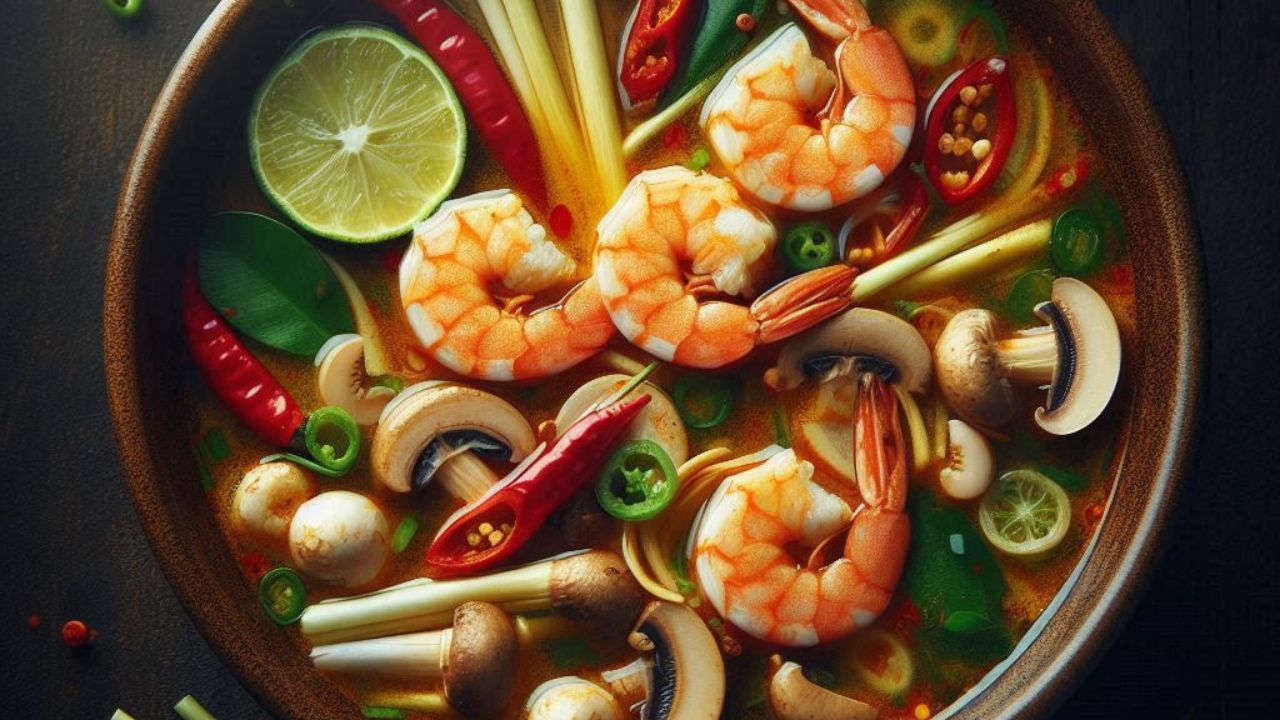 Soupe Tom Yum (Tom Yum Goong)