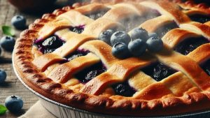 Tarte aux myrtilles