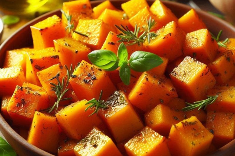 Courge musquée rôtie