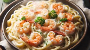 Crevettes Alfredo