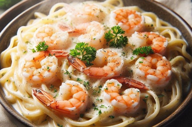 Crevettes Alfredo